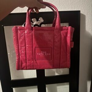 Marc Jacobs Vibrant Pink Tote Bag